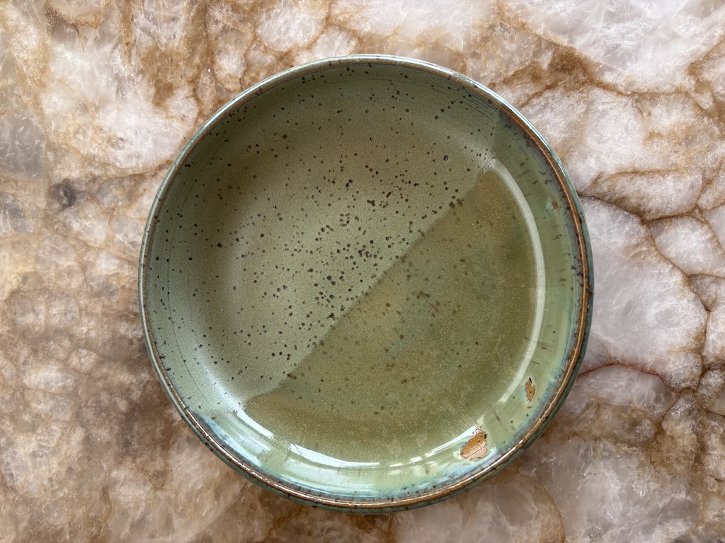 Double Green Dish
